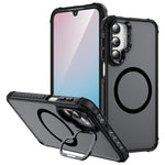 Samsung Galaxy A16 5G-skal med linsstativ Matt bakstycke Magnetiskt skal