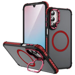 Samsung Galaxy A16 5G-skal med linsstativ Matt bakstycke Magnetiskt skal