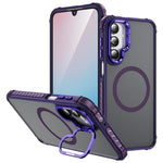 Samsung Galaxy A16 5G-skal med linsstativ Matt bakstycke Magnetiskt skal