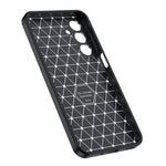 For Samsung Galaxy A16 5G / 4G Case Litchi Texture TPU Flexible Phone Cover, Black