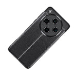 For Oppo Find X8 5G Case Litchi Texture TPU Flexible Phone Cover, Black