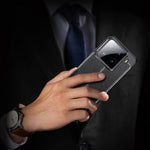 For Xiaomi 15 Pro Case Litchi Texture TPU Flexible Phone Cover, Black