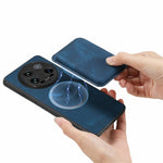 For Xiaomi 14 Ultra Case Leather+TPU Retro Phone Cover with Detachable Card Slot