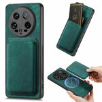 For Xiaomi 14 Ultra Case Leather+TPU Retro Phone Cover with Detachable Card Slot