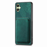 Samsung Galaxy A06 4G-skal i läder + TPU Retro-mobilskal med avtagbar kortplats