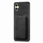 Samsung Galaxy A06 4G-skal i läder + TPU Retro-mobilskal med avtagbar kortplats