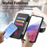 CASENEO MW-03 For Xiaomi 14T Case Detachable Wallet Leather+TPU Phone Cover