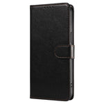 For iPhone 13 Pro Max Leather Case Litchi Texture RFID Blocking Wallet Stand Phone Cover