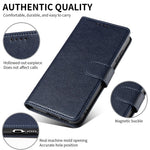 For Samsung Galaxy S23+ Leather Case Litchi Texture RFID Blocking Wallet Stand Phone Cover