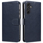 Til Samsung Galaxy A54 5G Lædercover Litchi Tekstur RFID-blokerende Pung Stativ Telefoncover