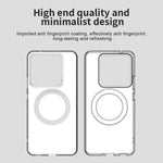 Candy Series för Xiaomi 14T Pro magnetiskt skal PC+TPU+PET fallskyddande mobilskal