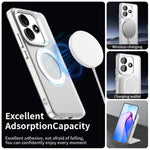Candy Series For Xiaomi Redmi Note 14 5G Magnetic Case PC+TPU+PET Anti-Drop Phone Cover