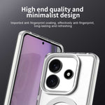 Candy Series For Xiaomi Redmi Note 14 5G Magnetic Case PC+TPU+PET Anti-Drop Phone Cover
