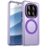 For Xiaomi Redmi Note 14 Pro 5G / Poco X7 5G Magnetic Case PC+TPU+PET Anti-Drop Phone Cover