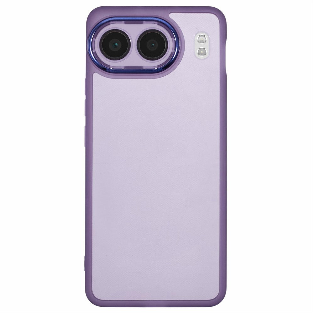 For OnePlus Nord 4 Case Electroplated Camera Frame TPU Phone Cover