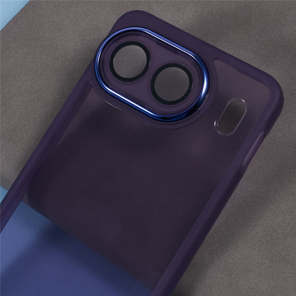 For OnePlus Nord 4 Case Electroplated Camera Frame TPU Phone Cover