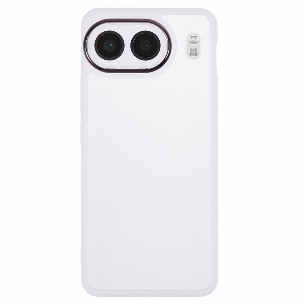 For OnePlus Nord 4 Case Electroplated Camera Frame TPU Phone Cover