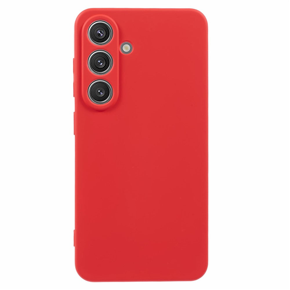 For Samsung Galaxy S25 Case TPU Back Soft Anti-Scratch Fiber Lining Phone Cover