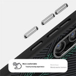 ABEEL For Samsung Galaxy S25 Magnetic Case PC + TPU + Aluminum Alloy + PU Leather Slim Phone Back Cover