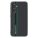 ABEEL For Samsung Galaxy S24 Magnetic Case PC + TPU + Aluminum Alloy + PU Leather Slim Phone Back Cover
