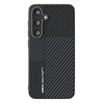 ABEEL For Samsung Galaxy S24 Magnetic Case PC + TPU + Aluminum Alloy + PU Leather Slim Phone Back Cover