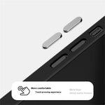 ABEEL For iPhone 15 Case PC + TPU + Aluminum Alloy + PU Leather Slim Phone Back Cover Compatible with MagSafe