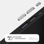ABEEL For iPhone 15 Pro Max Case PC + TPU + Aluminum Alloy + PU Leather Slim Phone Back Cover Compatible with MagSafe