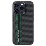 ABEEL For iPhone 15 Pro Max Case PC + TPU + Aluminum Alloy + PU Leather Slim Phone Back Cover Compatible with MagSafe