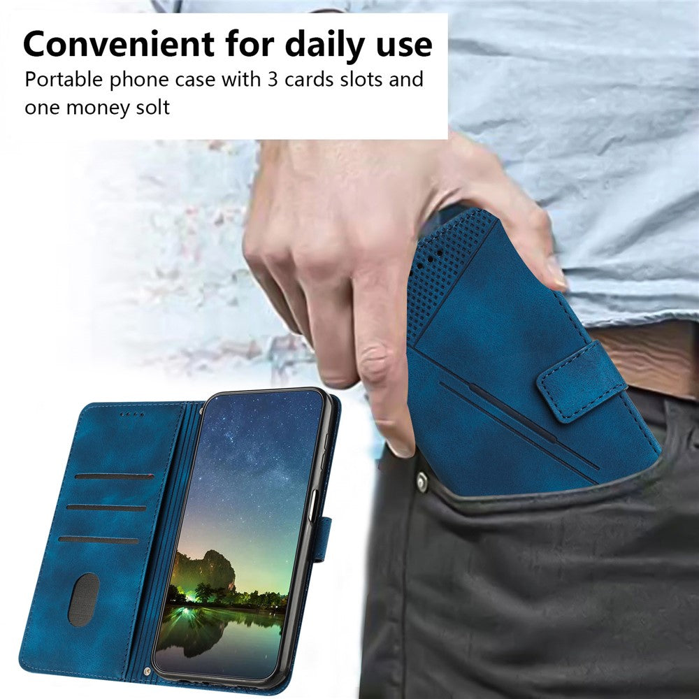 For Xiaomi Redmi Note 14 Pro+ 5G / Note 14 Pro 5G / Poco X7 5G Case Handbag Imprinted Triangle Leather Phone Cover