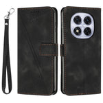 For Xiaomi Redmi Note 14 Pro+ 5G / Note 14 Pro 5G / Poco X7 5G Case Handbag Imprinted Triangle Leather Phone Cover