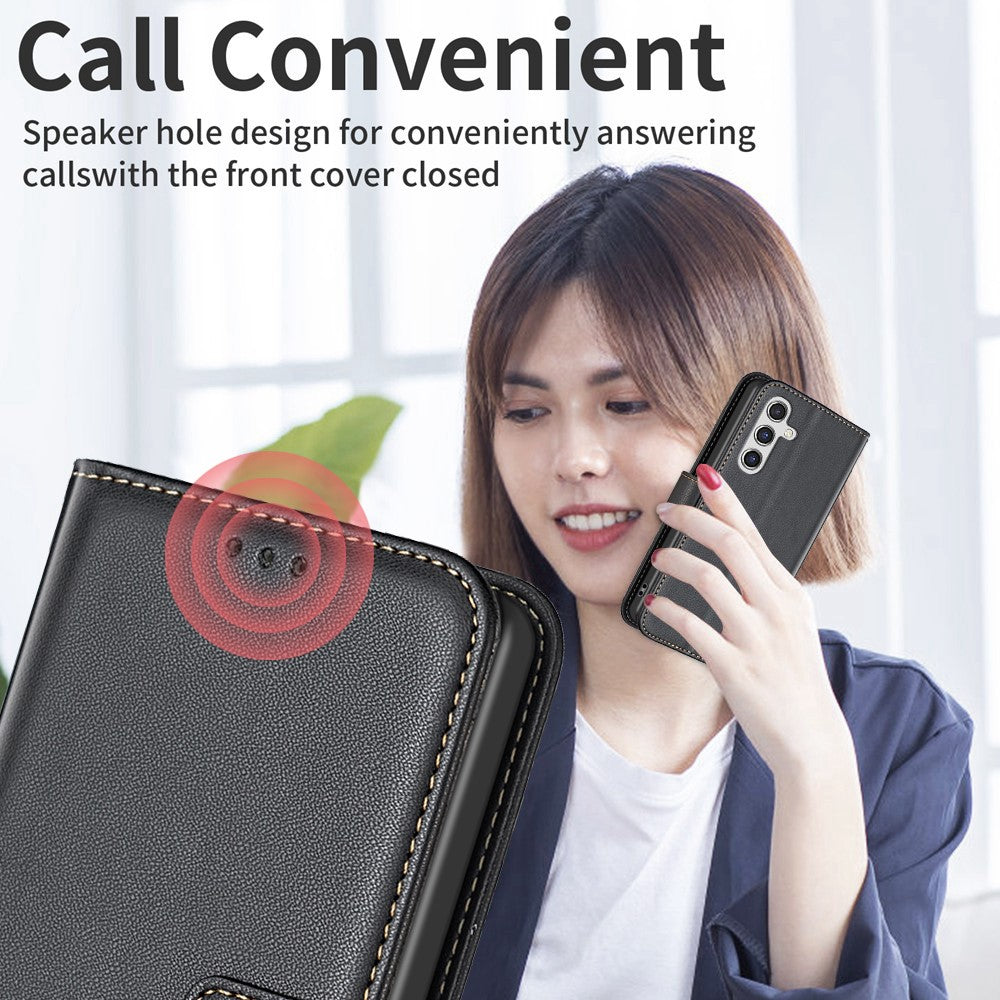 BINFEN COLOR BF17 For Samsung Galaxy A36 5G Case Wallet Folio Flip Leather Cover