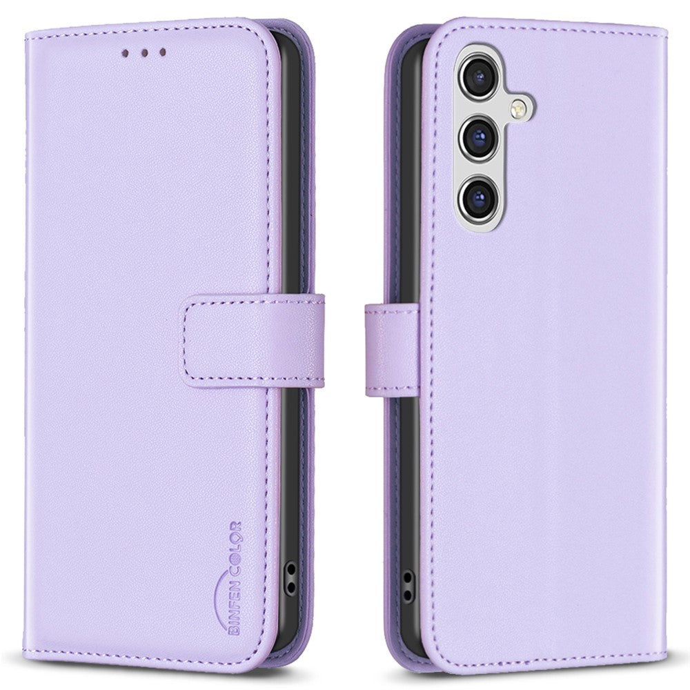 BINFEN COLOR BF17 For Samsung Galaxy A36 5G Case Wallet Folio Flip Leather Cover