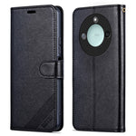 AZNS For Honor X60 5G Case Anti-Scratch PU Leather Stand Wallet Phone Cover