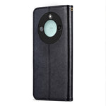AZNS For Honor X60 5G Case Anti-Scratch PU Leather Stand Wallet Phone Cover
