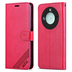 AZNS For Honor X60 5G Case Anti-Scratch PU Leather Stand Wallet Phone Cover