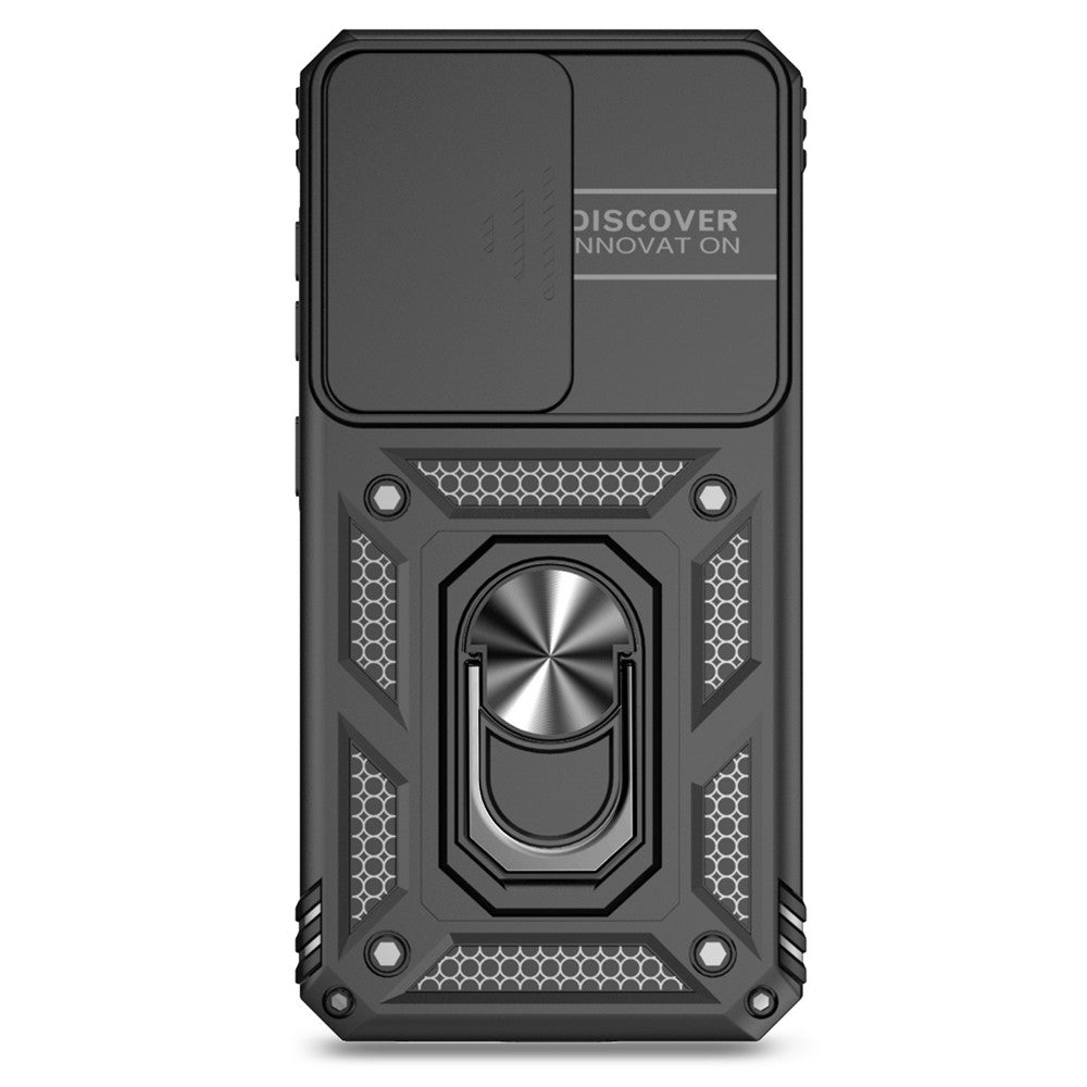 For Samsung Galaxy S25 Case PC + TPU Phone Cover Lens Ultimate Protection Kickstand
