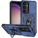 For Samsung Galaxy S25 Case PC + TPU Phone Cover Lens Ultimate Protection Kickstand