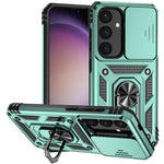 For Samsung Galaxy S25+ Case PC + TPU Phone Cover Lens Ultimate Protection Kickstand