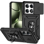 For Xiaomi 14T Case PC + TPU Phone Cover Lens Ultimate Protection Kickstand