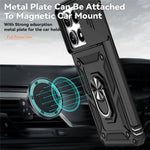 For Xiaomi 14T Case PC + TPU Phone Cover Lens Ultimate Protection Kickstand