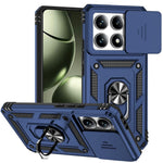 For Xiaomi 14T Case PC + TPU Phone Cover Lens Ultimate Protection Kickstand