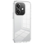For Oppo A40 4G Clear Phone Case TPU+PC Anti-Slip Drop-Proof Back Cover