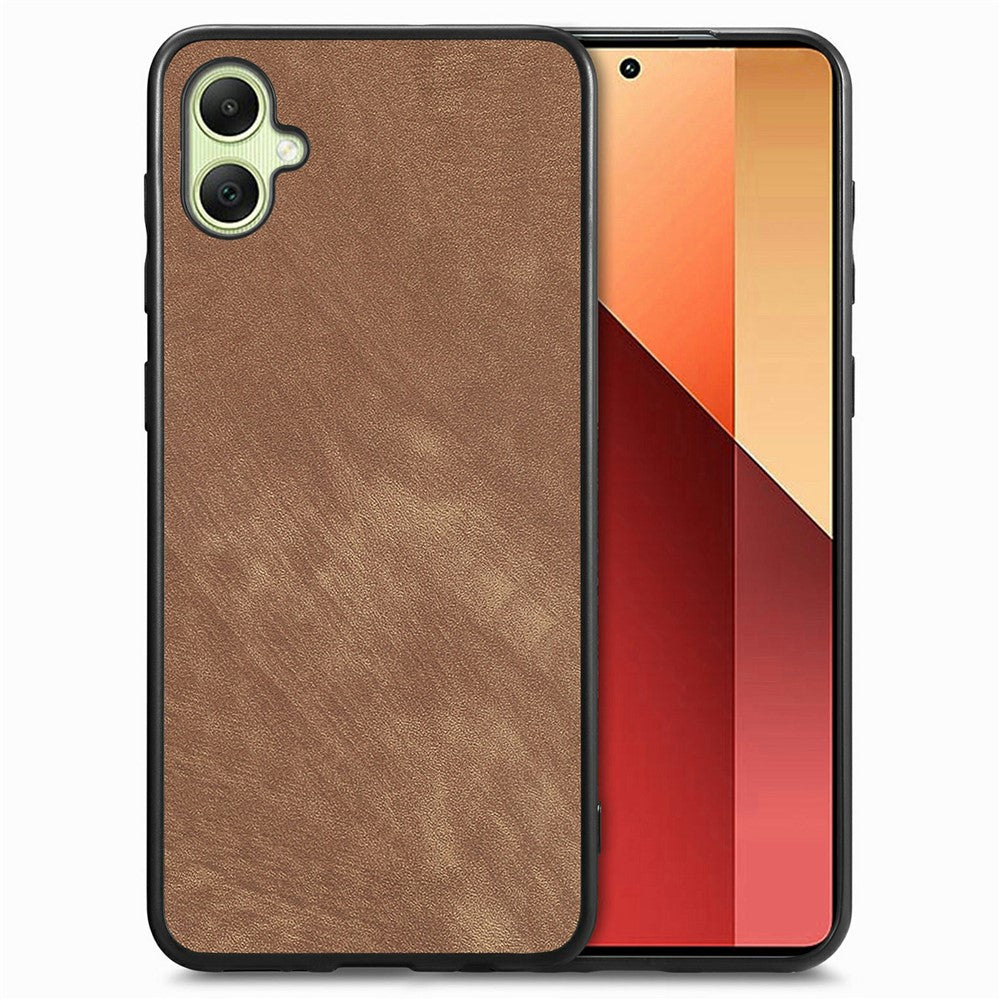 Til Samsung Galaxy A06 4G cover Retro læder + TPU stødsikkert beskyttende telefoncover