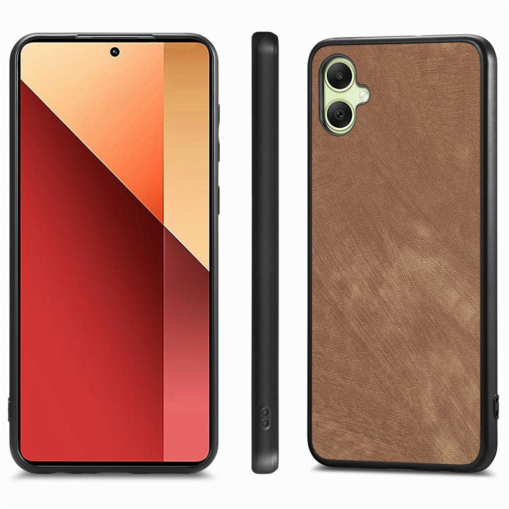 Til Samsung Galaxy A06 4G cover Retro læder + TPU stødsikkert beskyttende telefoncover