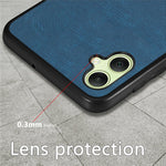 Til Samsung Galaxy A06 4G cover Retro læder + TPU stødsikkert beskyttende telefoncover