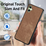 Til Samsung Galaxy A06 4G cover Retro læder + TPU stødsikkert beskyttende telefoncover