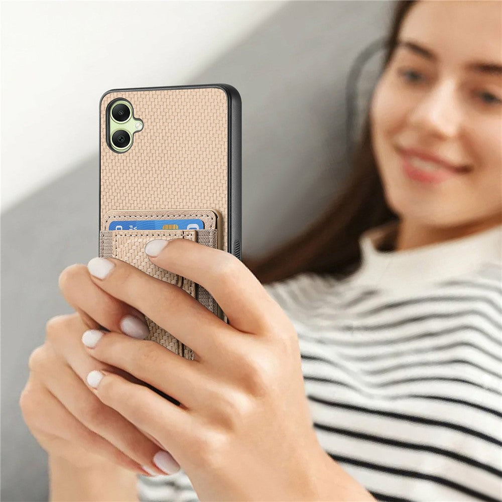 For Samsung Galaxy A06 4G Case Kickstand Card Holder Leather Back Cover