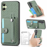 For Samsung Galaxy A06 4G Case Wristband Anti-Drop Leather Back Cover Card Holder