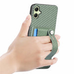 For Samsung Galaxy A06 4G Case Wristband Anti-Drop Leather Back Cover Card Holder