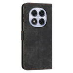 For Xiaomi Redmi Note 14 Pro+ 5G / Note 14 Pro 5G / Poco X7 5G Case Imprinted Lines Leather Phone Cover Folding Stand
